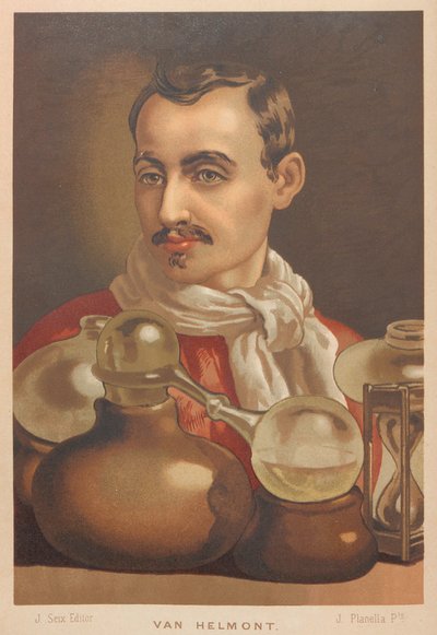Portrét Johana Baptisty van Helmonta 1580-1644, 1879. od Juan Planella y Rodríguez