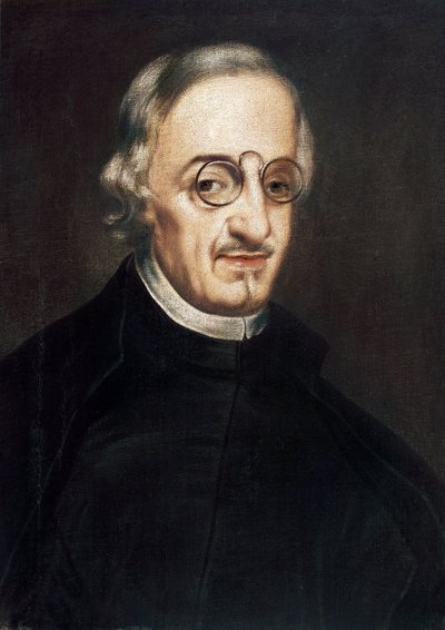 Portrét Dona Antonia de Solis y Ribadeneira, španělského historika a spisovatele (1610-1686). Obraz Jana Hrnčíře (1640-1680). Olej na plátně Madrid, Nadace Lazara Galdiana. od Juan de Alfaro