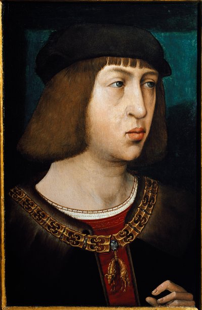 Portrét kastilského krále Filipa I. (Filip Habsburský zvaný Filip Krásný) od Juan de Flandes