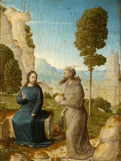 Pokušení Krista, asi 1500/04 (olej na desce) od Juan de Flandes