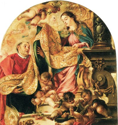 Uložení ornátu svatému Ildefonsovi od Juan de Valdes Leal