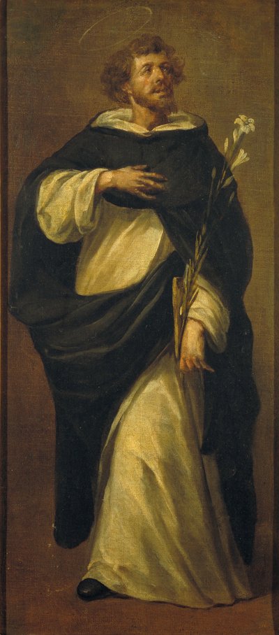 Svatý Dominik de Guzmán od Juan de Valdes Leal
