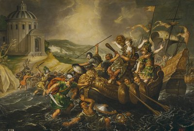 Znásilnění Heleny, polovina 17. století. od Juan de la Corte