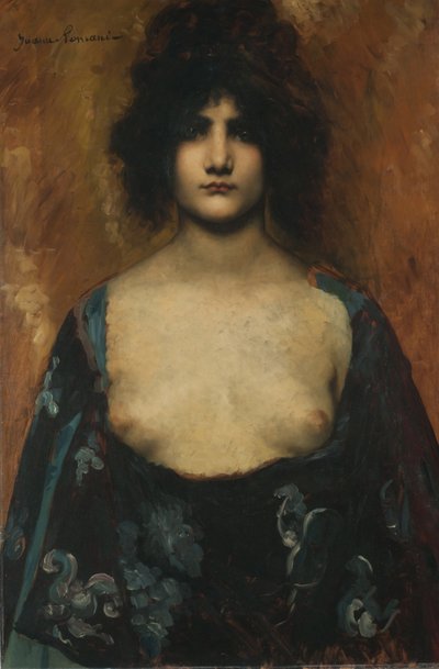 Orientální dívka, asi 1890-1895. od Juana Romani