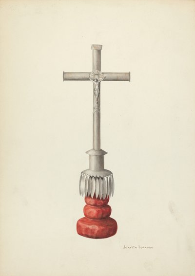 Krucifix, c. 1936. od Juanita Donahoo