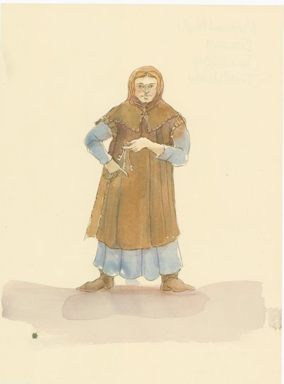 Středověký správce, který byl zodpovědný za vedení domácnosti a panství pána, 2004. od Judith Dobie