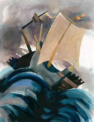 Bitva u Winchelsea, 1350 2010. od Judith Dobie