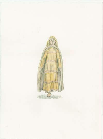 Edith z Wessexu, c1066 2015. od Judith Dobie