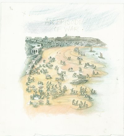 Německé námořní bombardování Scarborough, North Yorkshire, 1914 2014. od Judith Dobie