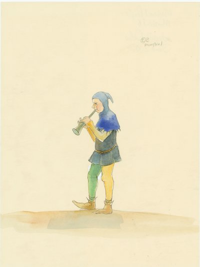 Středověký pěvec, 2004. od Judith Dobie