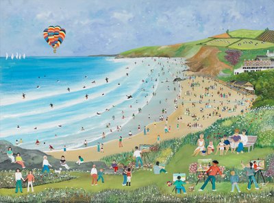 Watergate Bay, Cornwall od Judy Joel