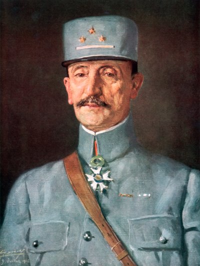 Generál Mazel, důstojník francouzské armády během první světové války, 1916, 1926. od Juilliet
