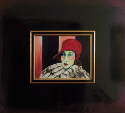 Belle Epoque VII -Dame mit roter Kappe II- od JuleSimo
