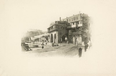 Jeden z pohledů Julese Gervais-Courtellemonta na Alžírsko (čb fotografie) od Jules (after) Gervais-Courtellemont