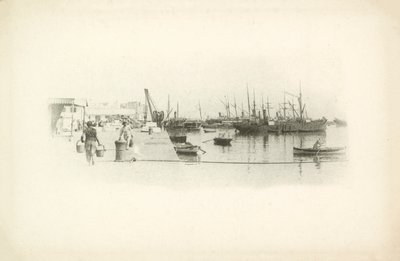 Jeden z pohledů Julese Gervais-Courtellemonta na Alžírsko (čb fotografie) od Jules (after) Gervais-Courtellemont