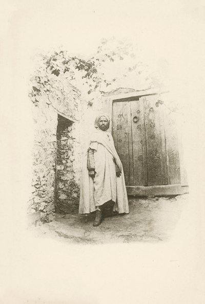 Jeden z pohledů Julese Gervais-Courtellemonta na Alžírsko (čb fotografie) od Jules (after) Gervais-Courtellemont