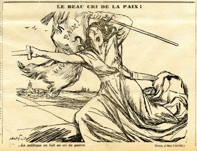 Candide, Satirický v černobílém provedení od Jules Abel Faivre