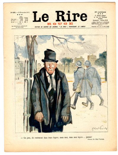 Obálka „“The Red Laughter“, Satirical in Colors od Jules Abel Faivre