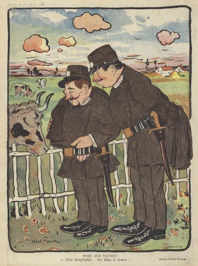 Ilustrace pro Le Rire od Jules Abel Faivre