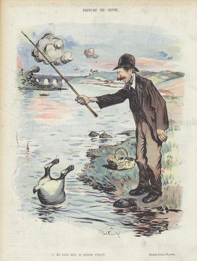 Ilustrace pro Le Rire od Jules Abel Faivre