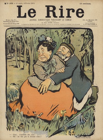 Ilustrace pro Le Rire od Jules Abel Faivre