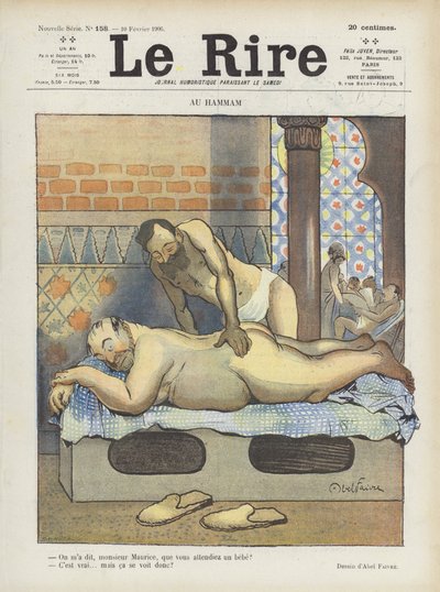 Ilustrace pro Le Rire od Jules Abel Faivre