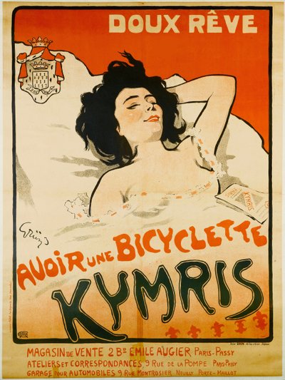 Doux rêve. Avoir une bicyclette Kymris, c. 1898.    1193347   cs       czech Successfully Translated  Original: Child Translat: Child 1293983 cs czech Successfully Translated Original: Mount Translat: Mount 1297811 cs czech Successfully Translated Original od Jules Alexandre Grün