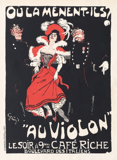 Kam ji vedou K houslím, 1897. od Jules Alexandre Grün