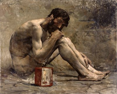 Diogenes, 1905 od Jules Bastien Lepage