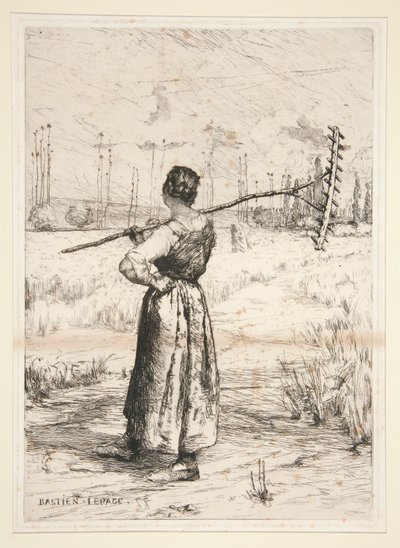 Retour des champs (Návrat z polí) od Jules Bastien Lepage