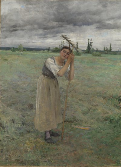 Unavený od Jules Bastien Lepage