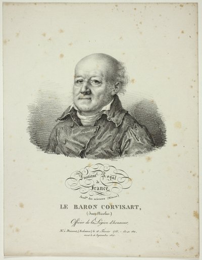 Portrét Jeana-Nicolase, barona Corvisarta od Jules Boilly