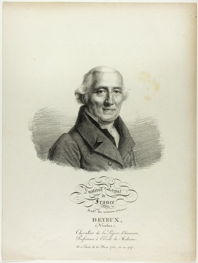 Portrét Nicolase Deyeux od Jules Boilly
