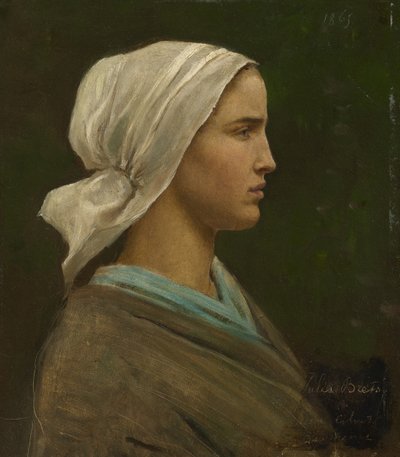 Jeanne Calvet, 1865 od Jules Breton