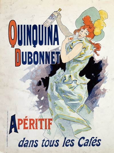 Reklamní plakát pro Quinquina Dubonnet - od Julese Chereta od Jules Cheret
