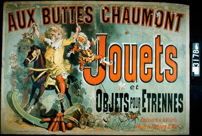 V Buttes Chaumont, 1885 od Jules Cheret