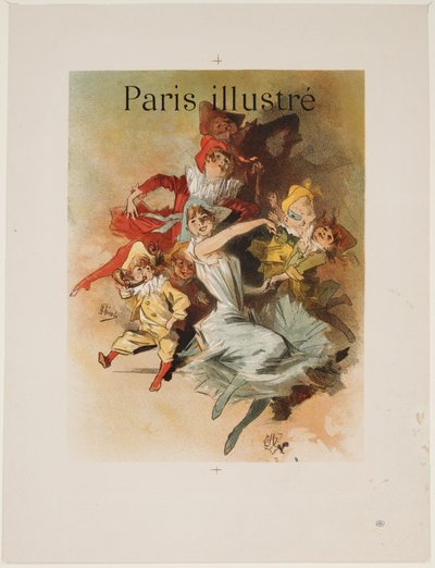 Paris Illustré od Jules Cheret