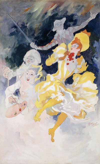 Duha; The Rainbow, kolem roku 1894 od Jules Cheret