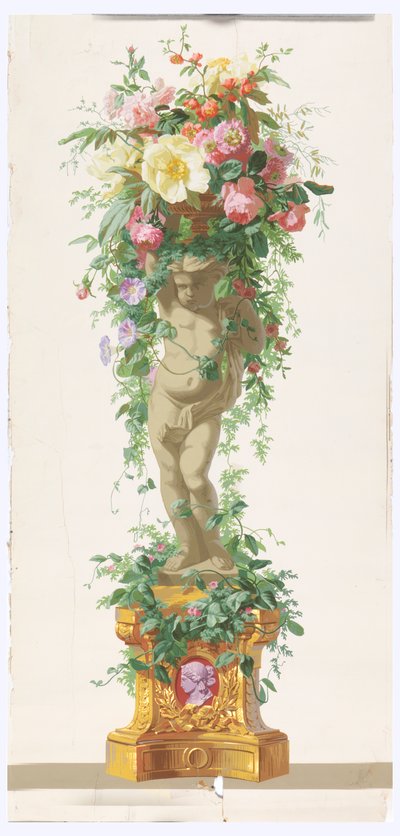 Výzdoba galerie Flora od Jules Desfossé