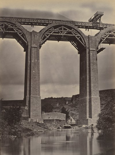 Pont-de-Buis, na Doufine, Francie, c. 1865. od Jules Duclos