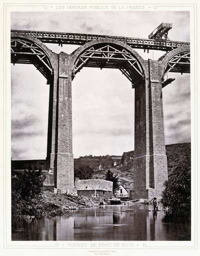 Viadukt de Pont de Buis, kolem 1876-1883 od Jules Duclos