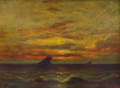 Západ slunce, c1879, 1938 od Jules Dupré