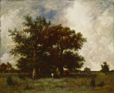 Fontainebleau Oaks od Jules Dupré