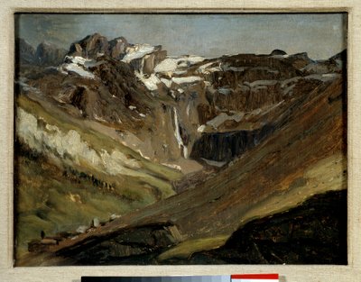 Cirkus Gavarnie v Pyrenejích Obraz Julese Dupreho od Jules Dupré