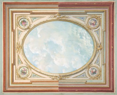 Design pro strop nebe trompe loeil od Jules Edmond Charles Lachaise