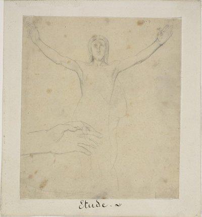 Studie ke vzkříšení od Jules Elie Delaunay