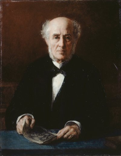 Portrét spisovatele Étienna Araga 1802-1892, 1882. od Jules Emmanuel Valadon