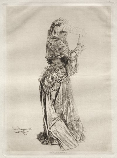Genoise, 1877. od Jules Ferdinand Jacquemart
