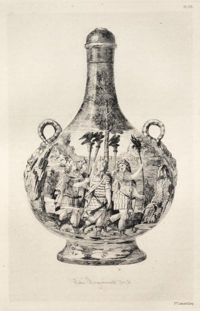 Dějiny keramického umění: Deskriptivní a filozofická studie o hrnčířství... Deska VIII, 187 od Jules Ferdinand Jacquemart