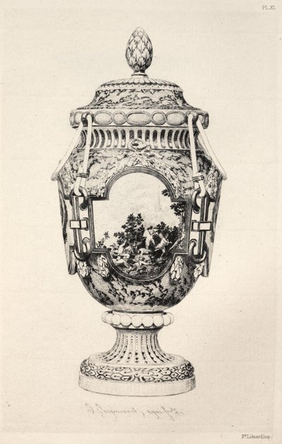 Dějiny keramického umění: Deskriptivní a filozofická studie o hrnčířství... Deska XI, 1877. od Jules Ferdinand Jacquemart
